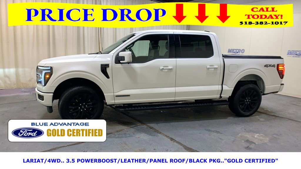 Certified 2025 Ford F150 Lariat w/ Equipment Group 502A High AWD/4WD image 6