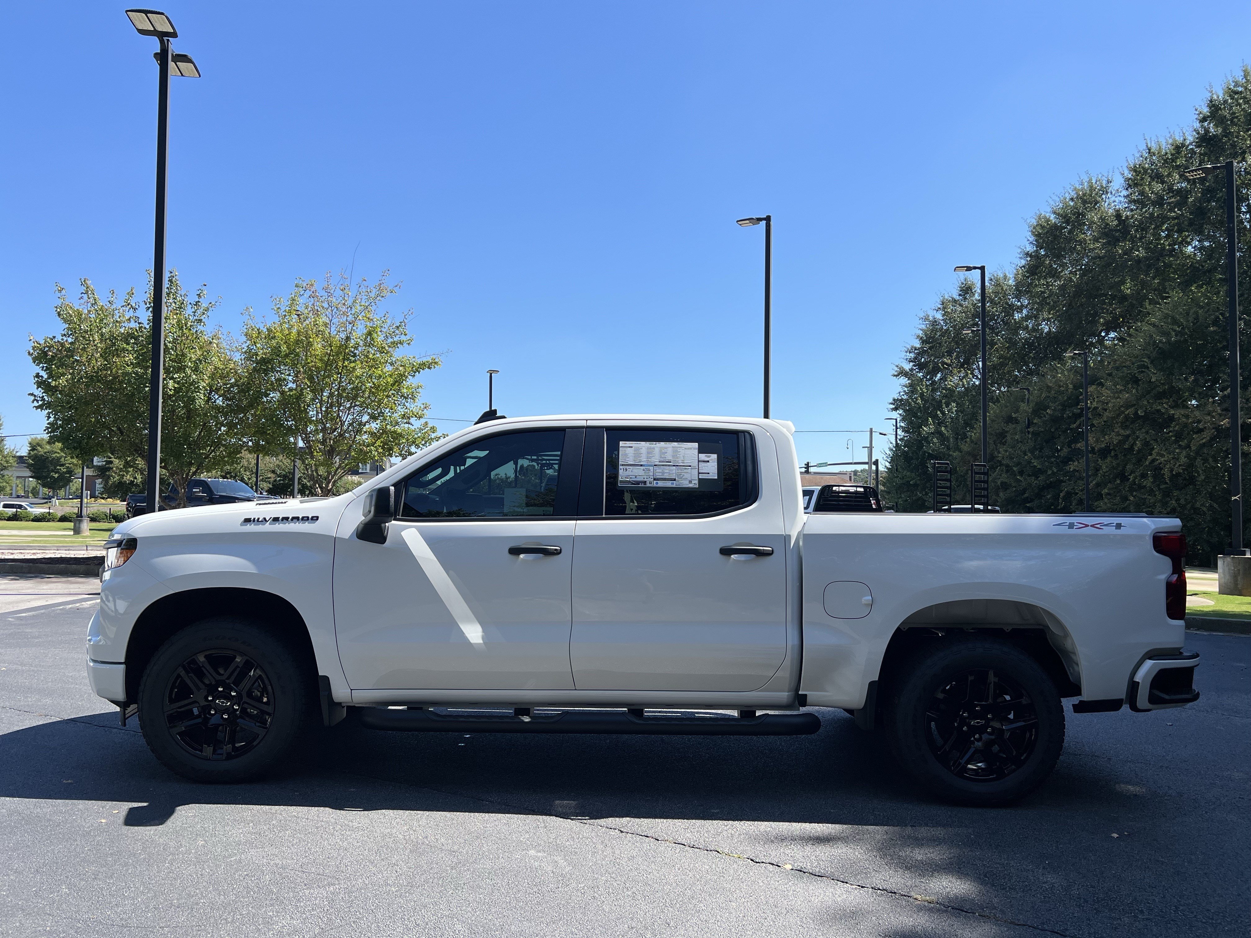 New 2026 Chevrolet Silverado 1500 Custom w/ Turbomax Blackout Package AWD/4WD image 6