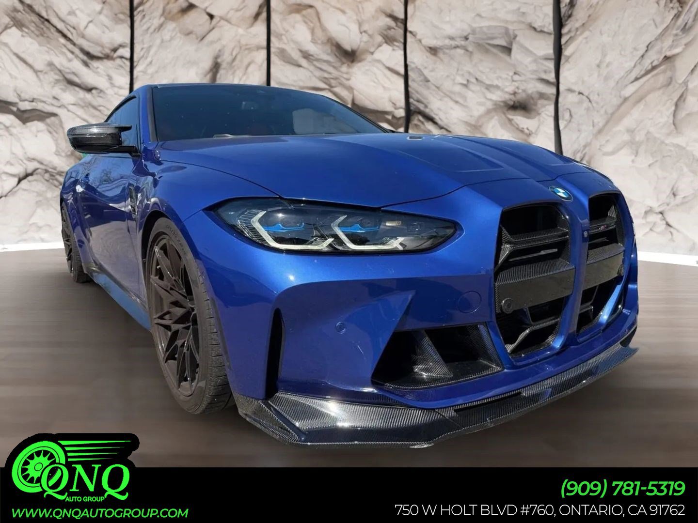 Used 2021 BMW M4 Competition w/ Executive Package RWD image 1