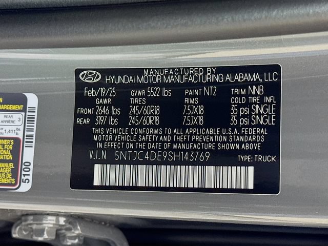 New 2025 Hyundai Santa Cruz SEL FWD image 46