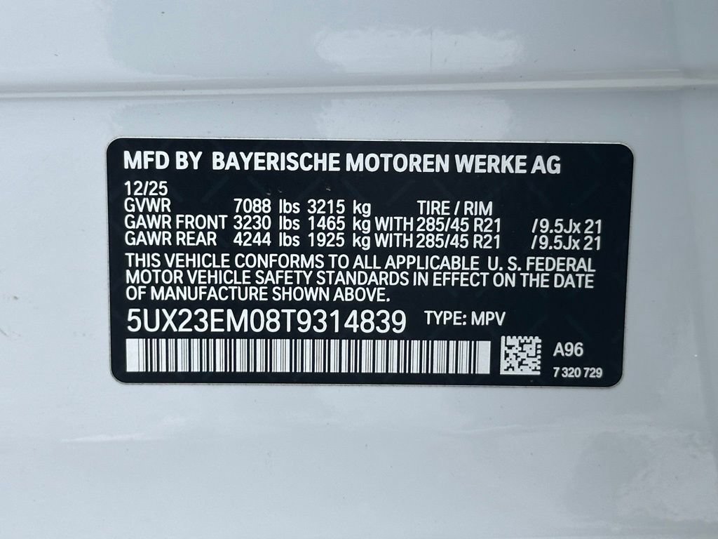New 2026 BMW X7 xDrive40i w/ M Sport Package AWD/4WD image 43