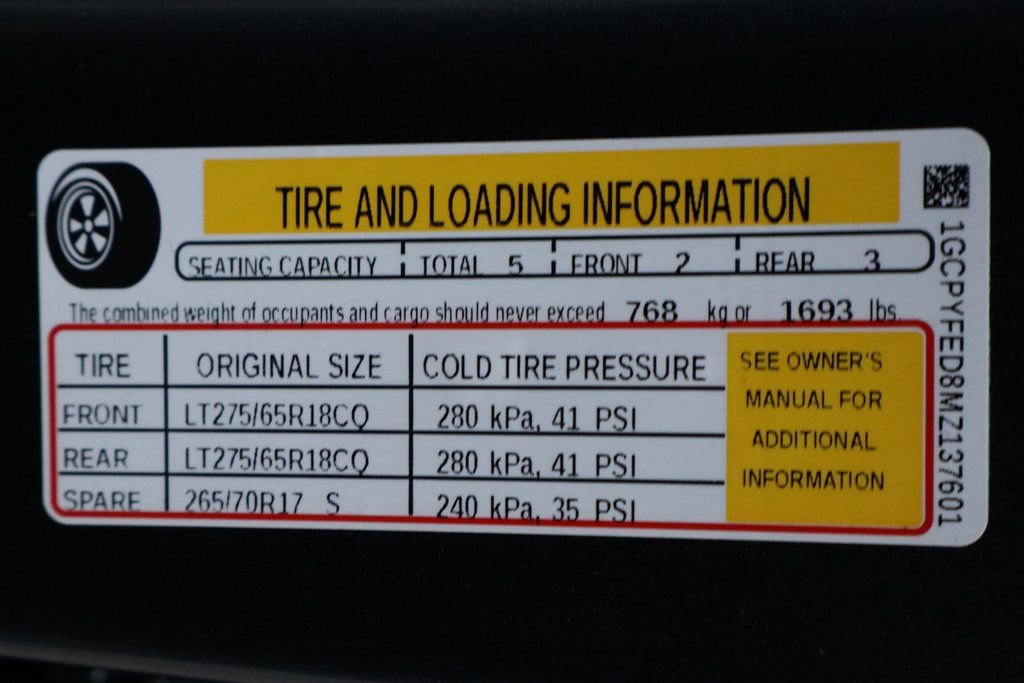 Used 2021 Chevrolet Silverado 1500 LT Trail Boss AWD/4WD image 51