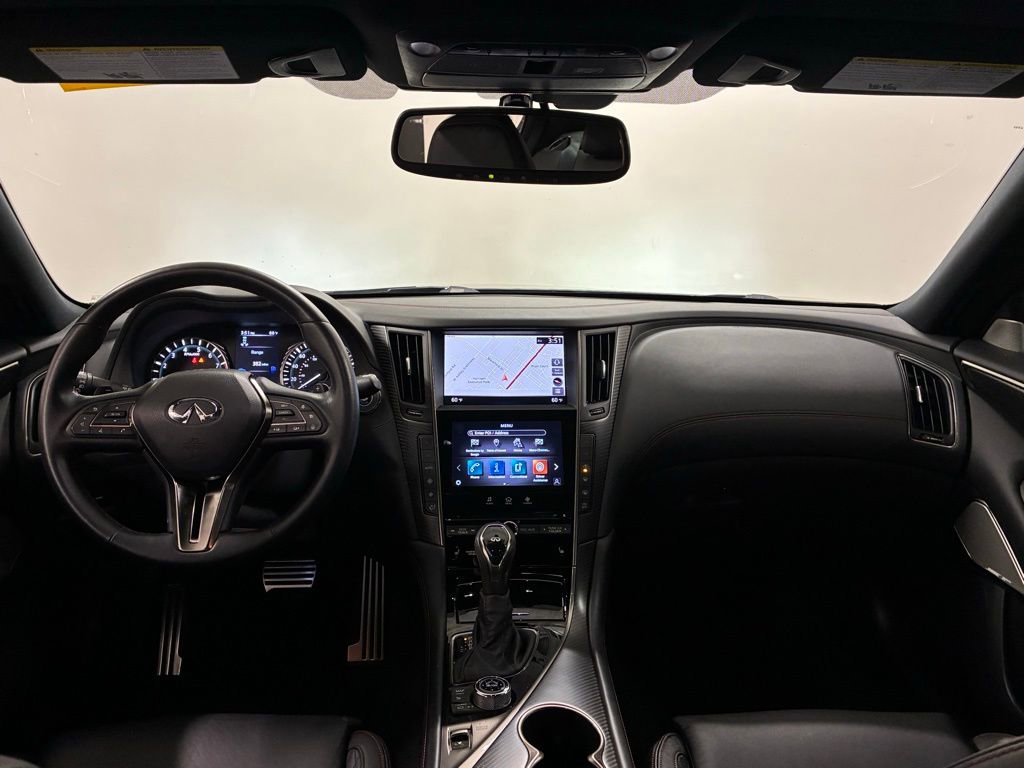 Used 2024 INFINITI Q50 Red Sport 400 w/ Black Opal Edition RWD image 30