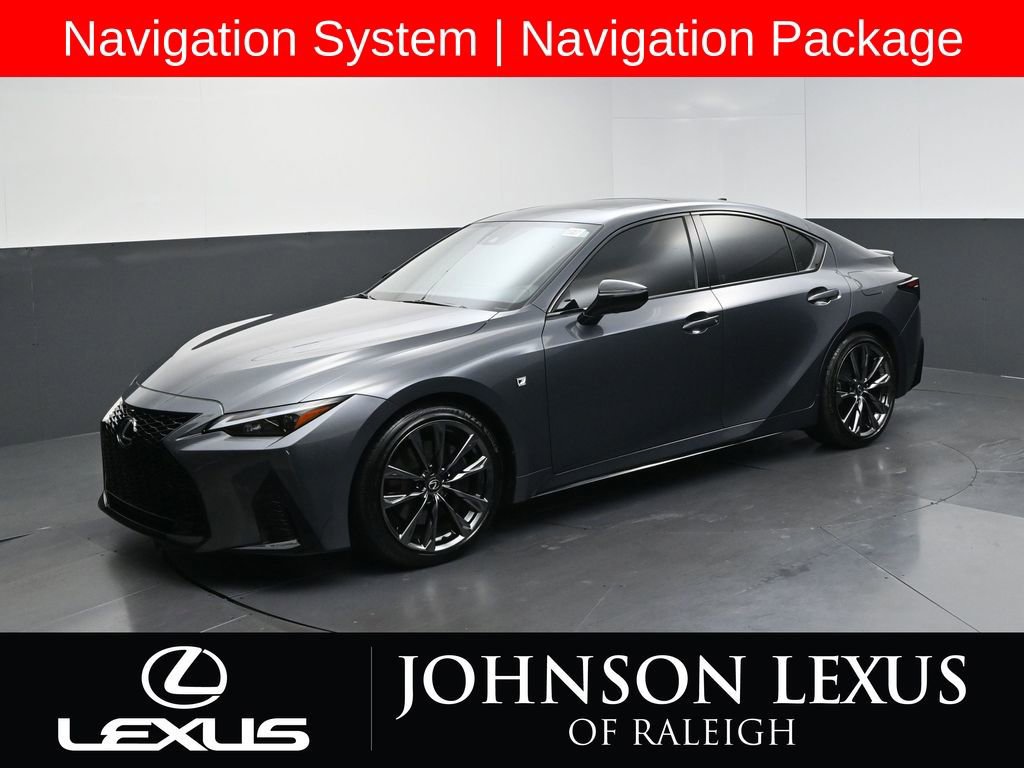 Certified 2025 Lexus IS 350 F Sport w/ Navigation Package RWD image 1