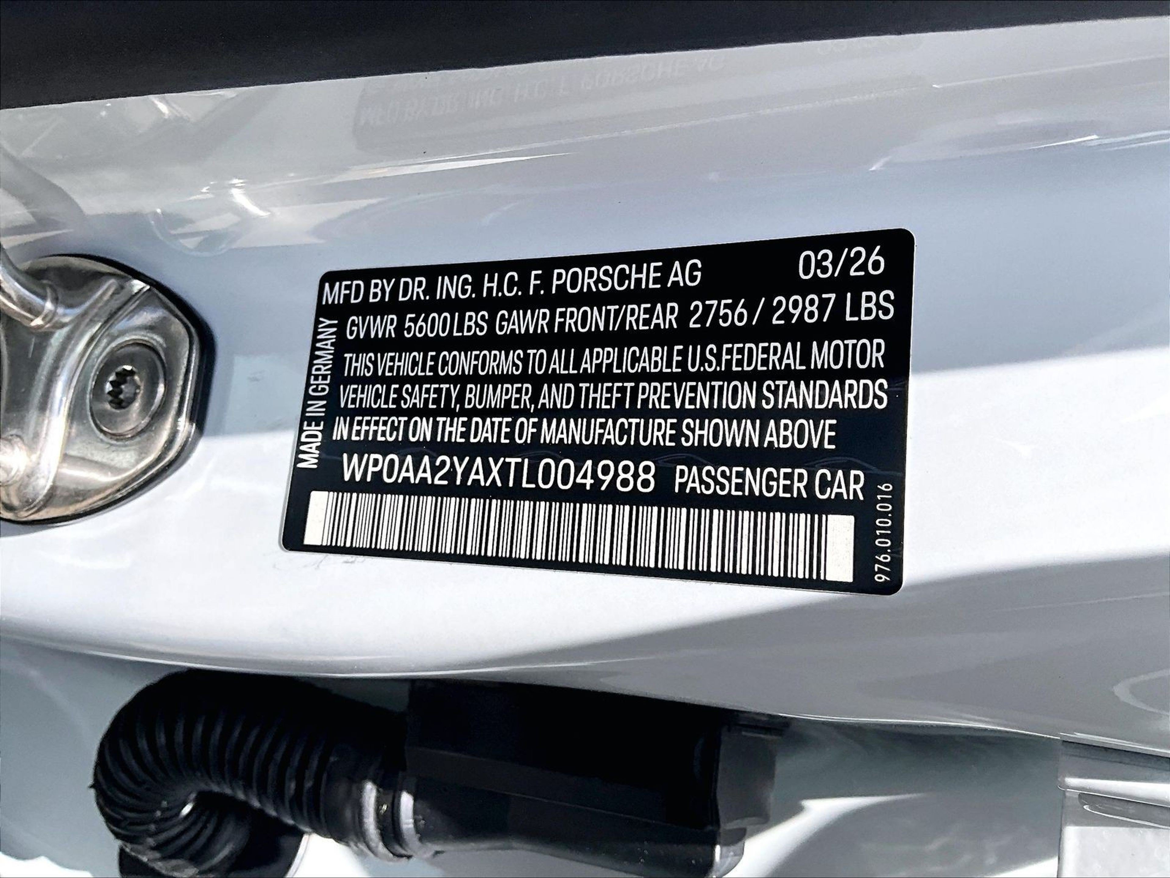 New 2026 Porsche Panamera 4 AWD/4WD image 15
