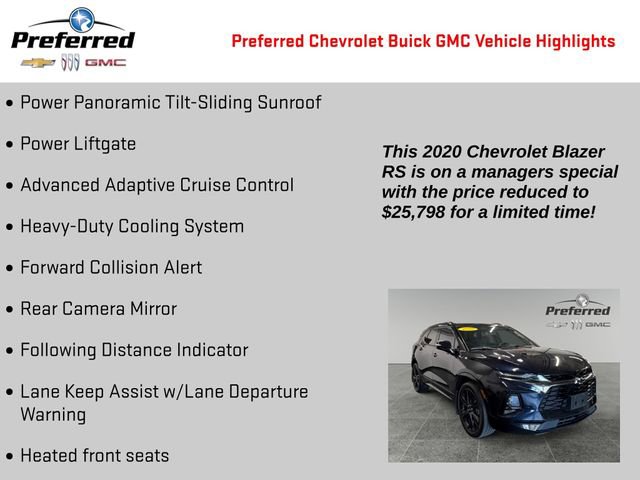 Used 2020 Chevrolet Blazer RS image 9