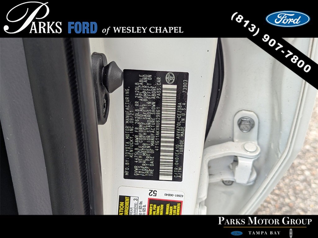 Used 2022 Toyota Camry SE image 31