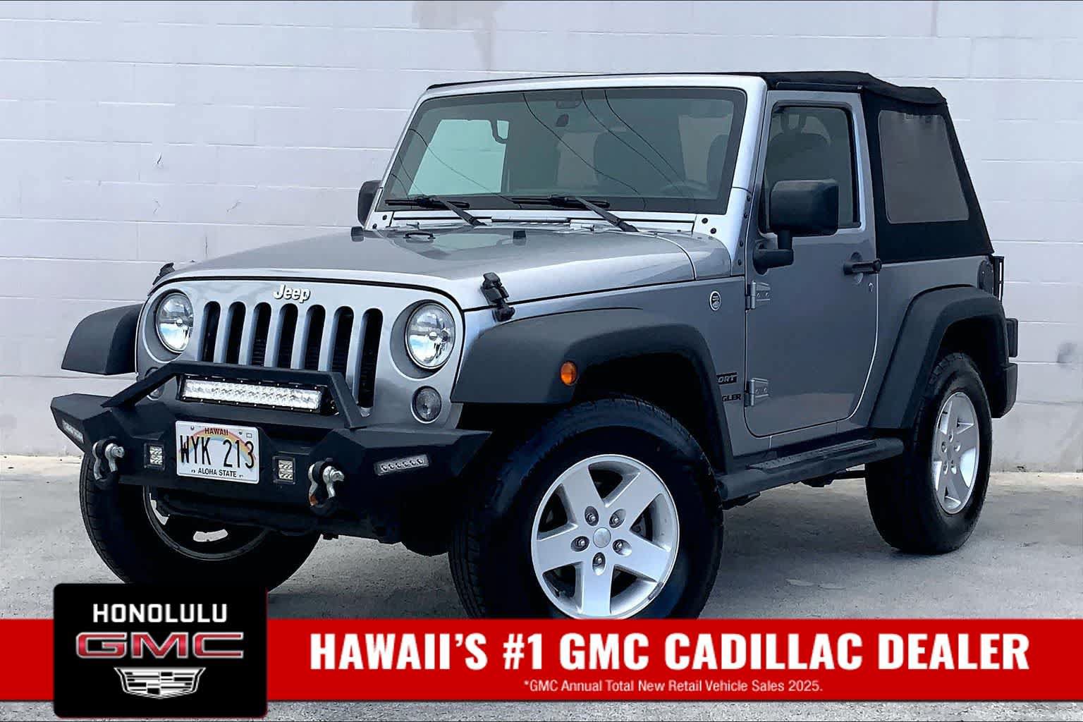 Used 2017 Jeep Wrangler Sport w/ Quick Order Package 24S