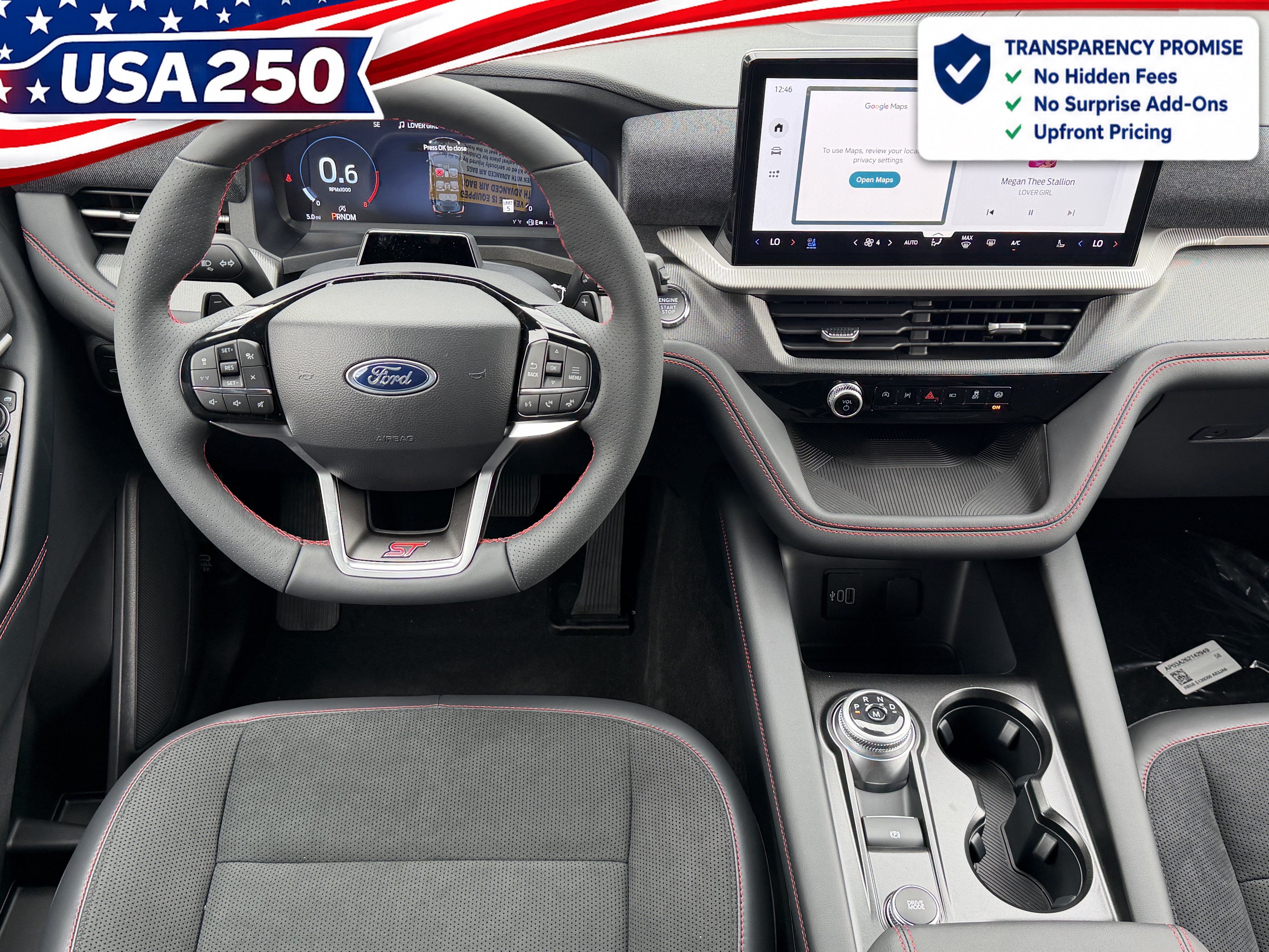 New 2026 Ford Explorer ST w/ Sun And Sound Package RWD image 12