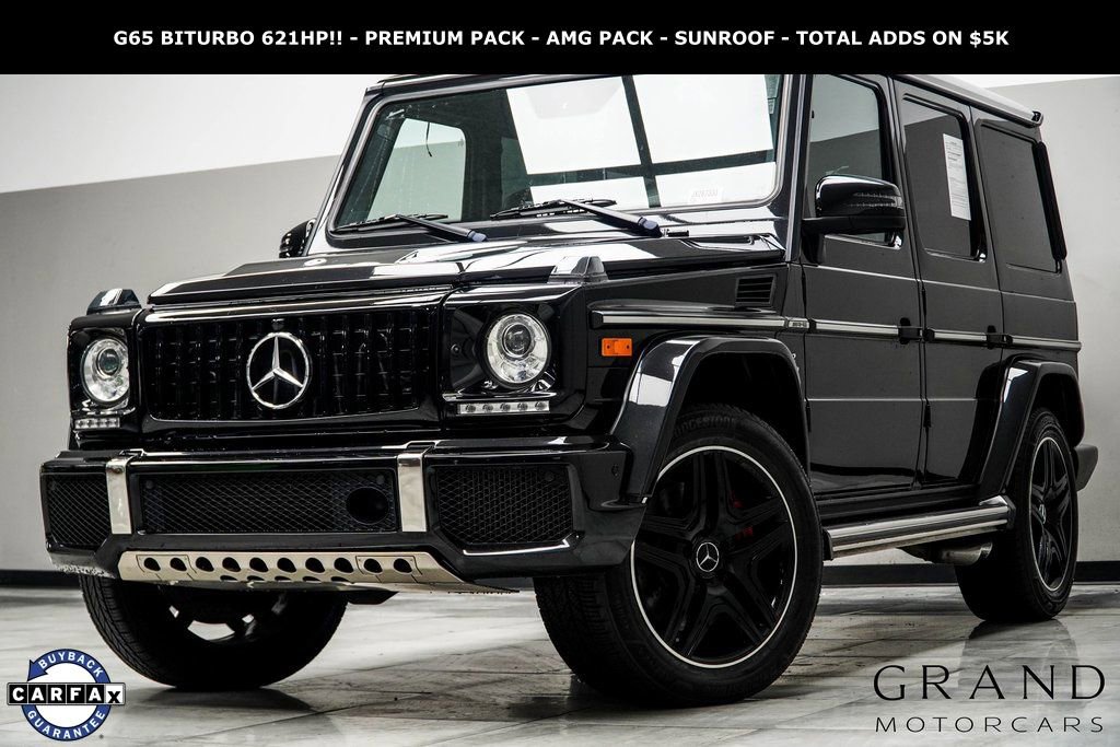 Used 2018 Mercedes-Benz G 65 AMG 4MATIC image 1