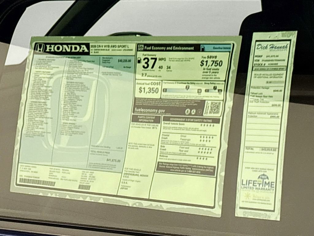 New 2026 Honda CR-V Sport-L image 24