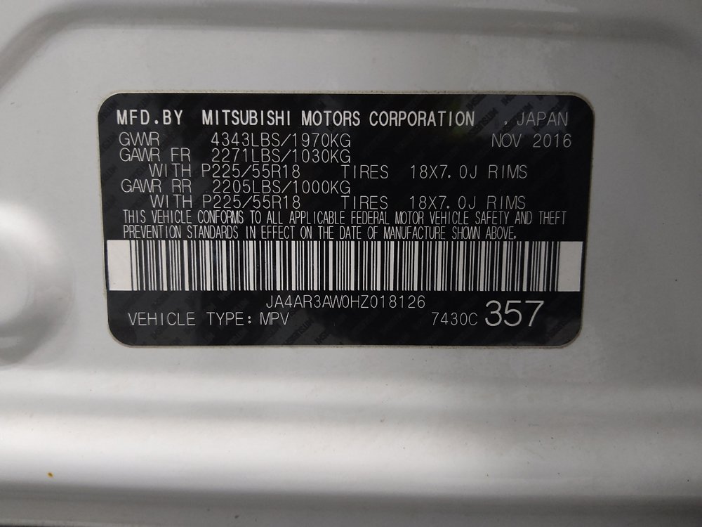 Used 2017 Mitsubishi Outlander Sport SE AWD/4WD image 33