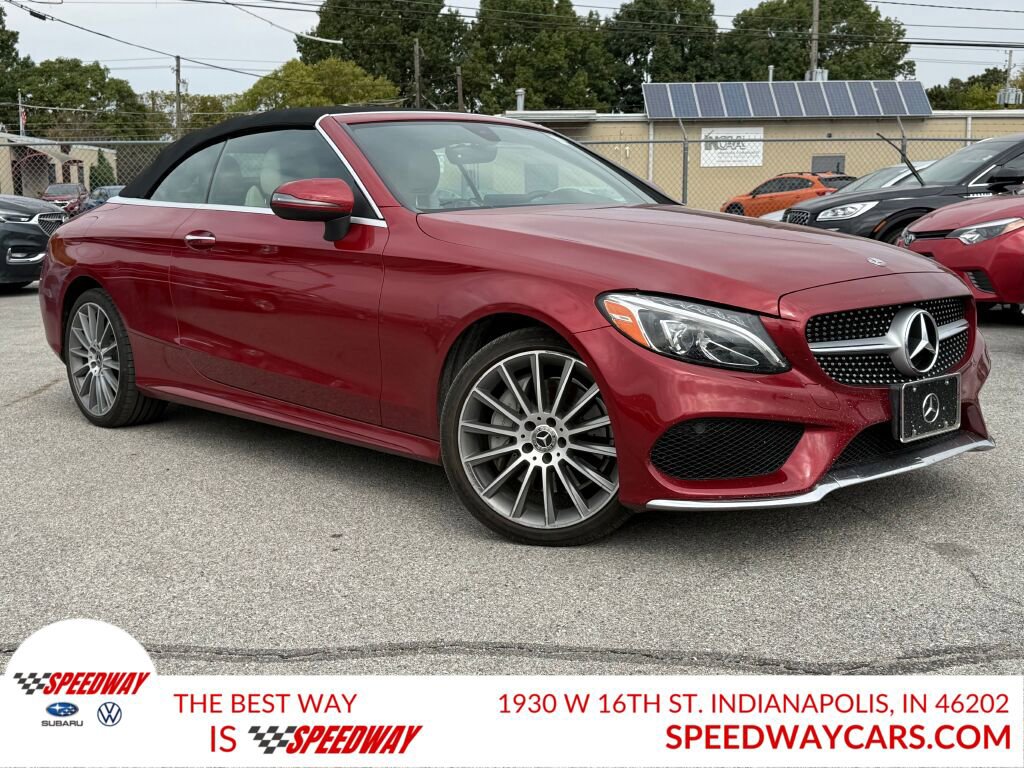 Used 2018 Mercedes-Benz C 300 4MATIC Cabriolet w/ Parking Assist Package
