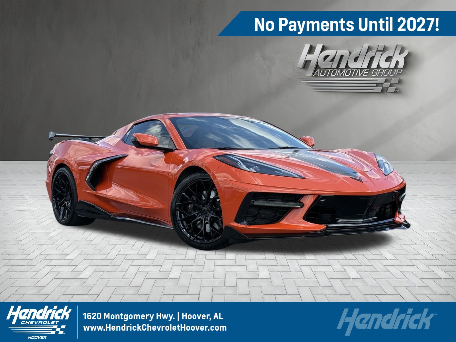 Used 2020 Chevrolet Corvette Stingray Premium Conv w/ 3LT Preferred Equipment Group RWD image 1