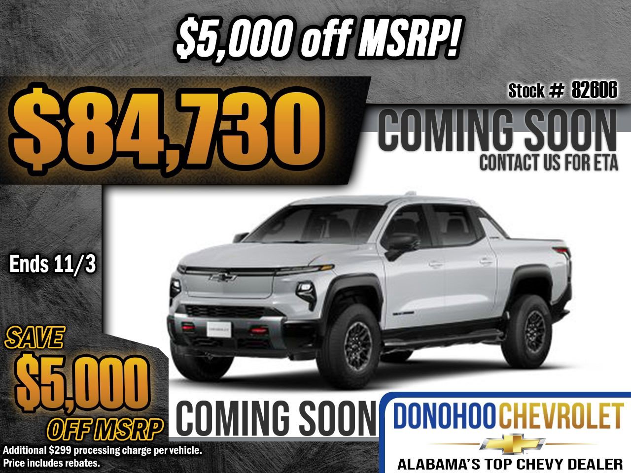 New 2026 Chevrolet Silverado EV Trail Boss image 1