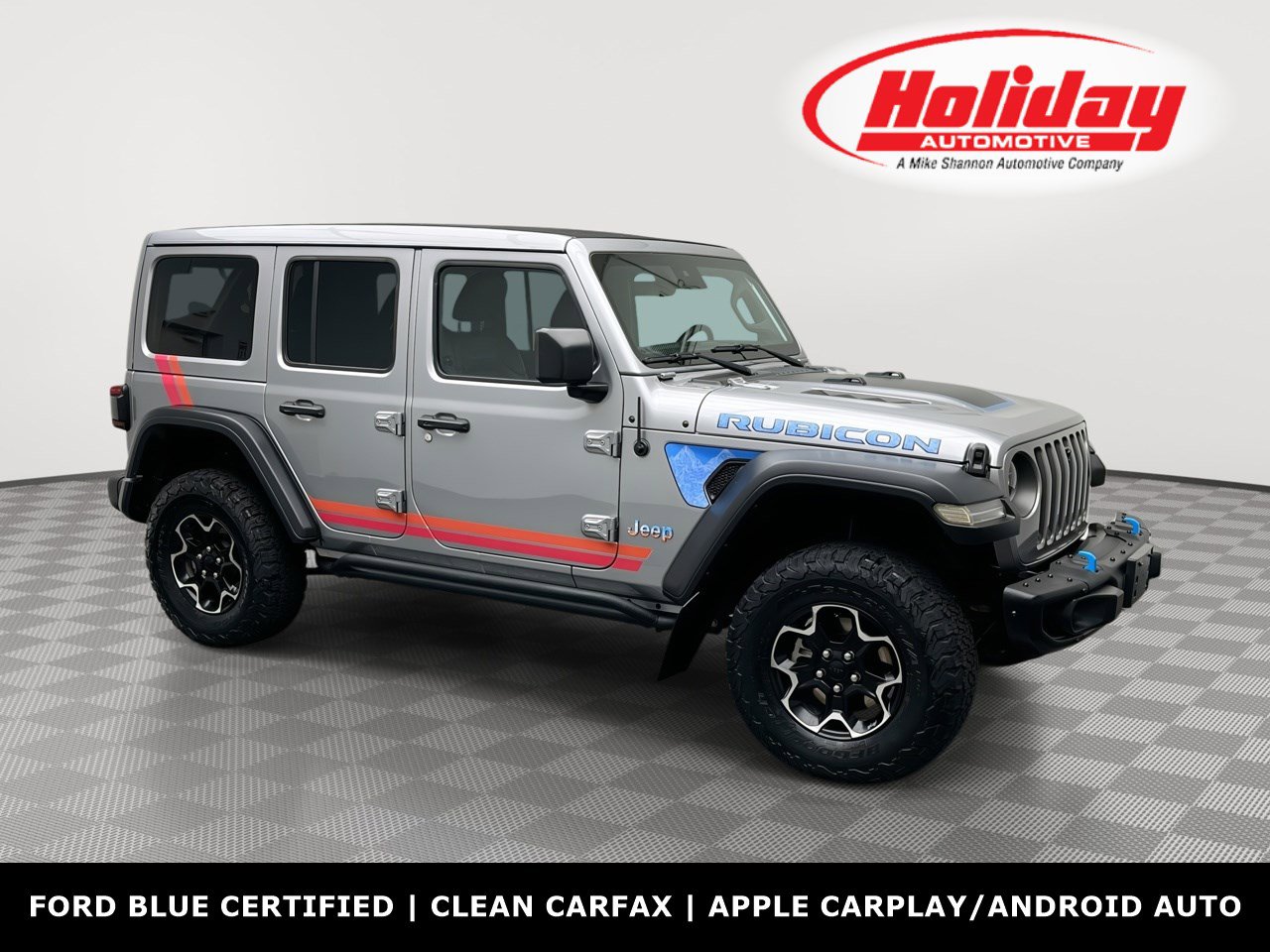 Used 2021 Jeep Wrangler Unlimited Rubicon 4xe w/ Steel Bumper Group