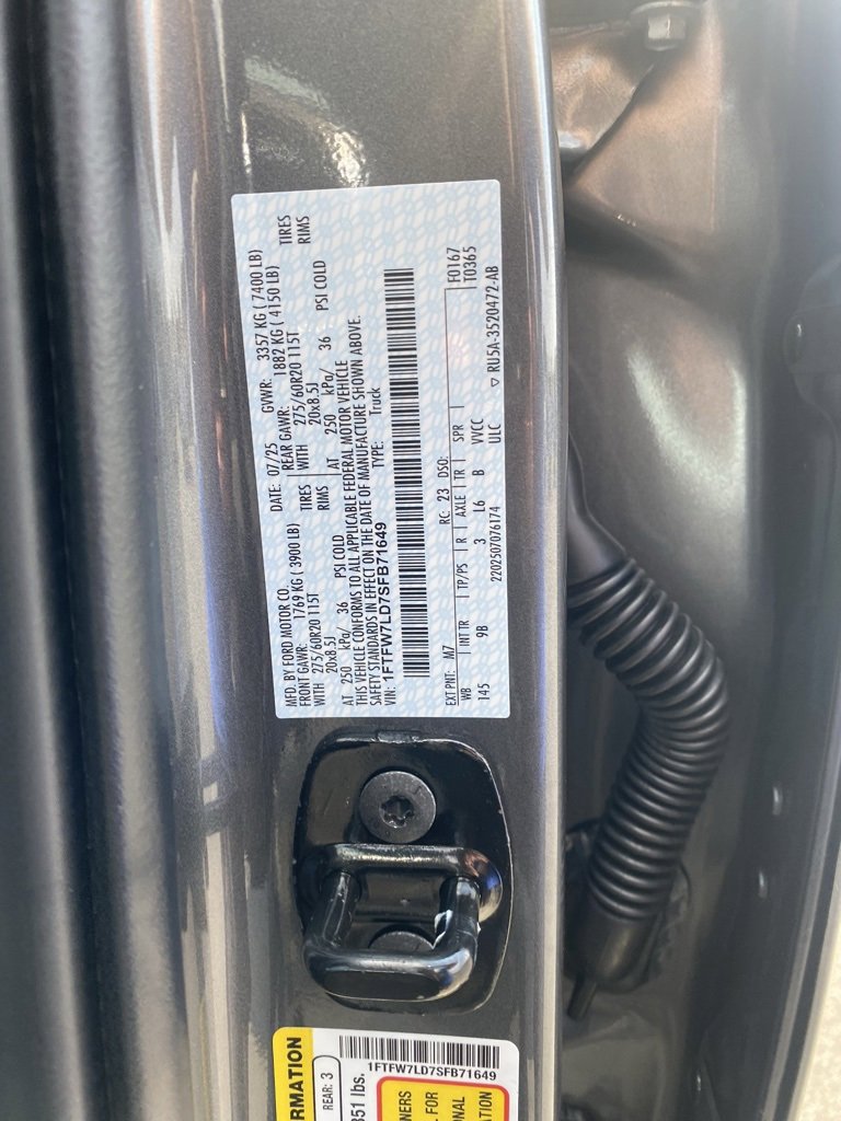 New 2025 Ford F150 Platinum image 35