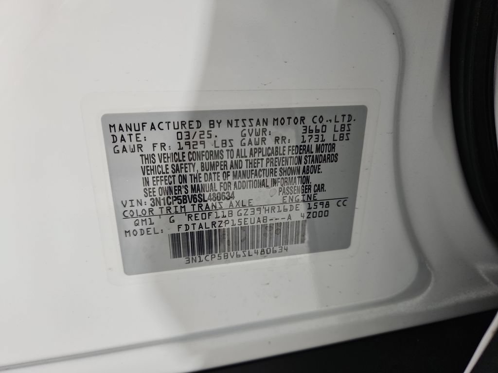 Certified 2025 Nissan Kicks Play S FWD image 30