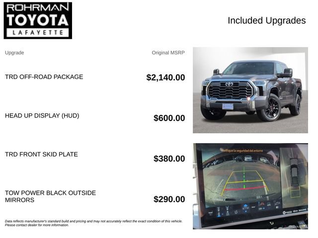 Used 2024 Toyota Tundra 1794 Edition w/ TRD Off-Road Package AWD/4WD image 4