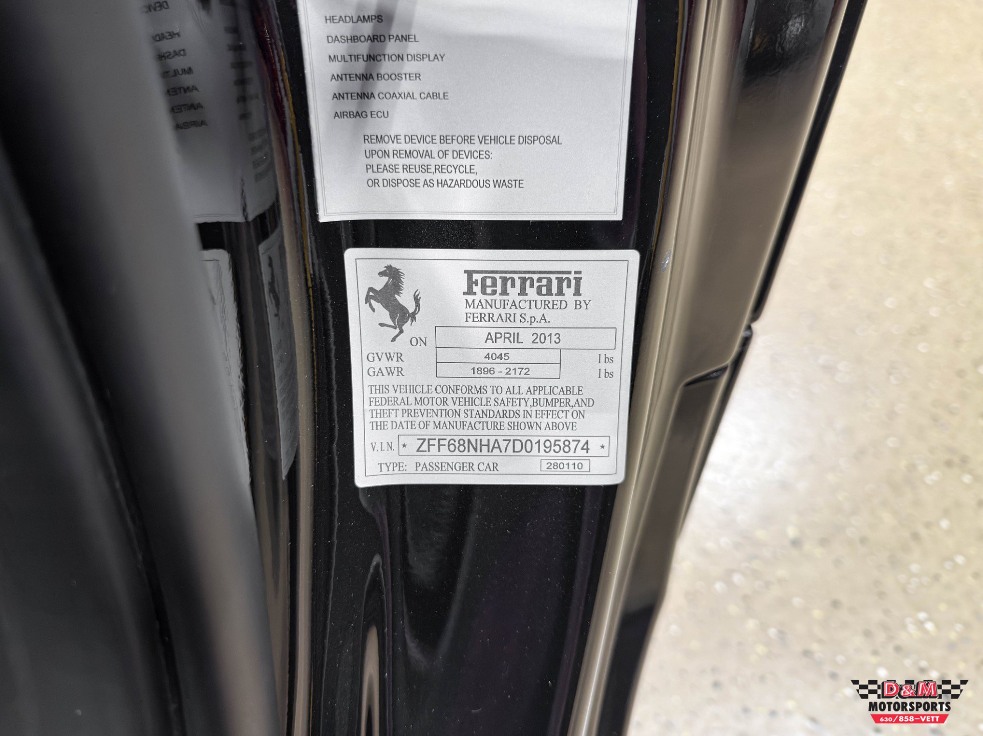 Used 2013 Ferrari 458 Spider RWD image 60
