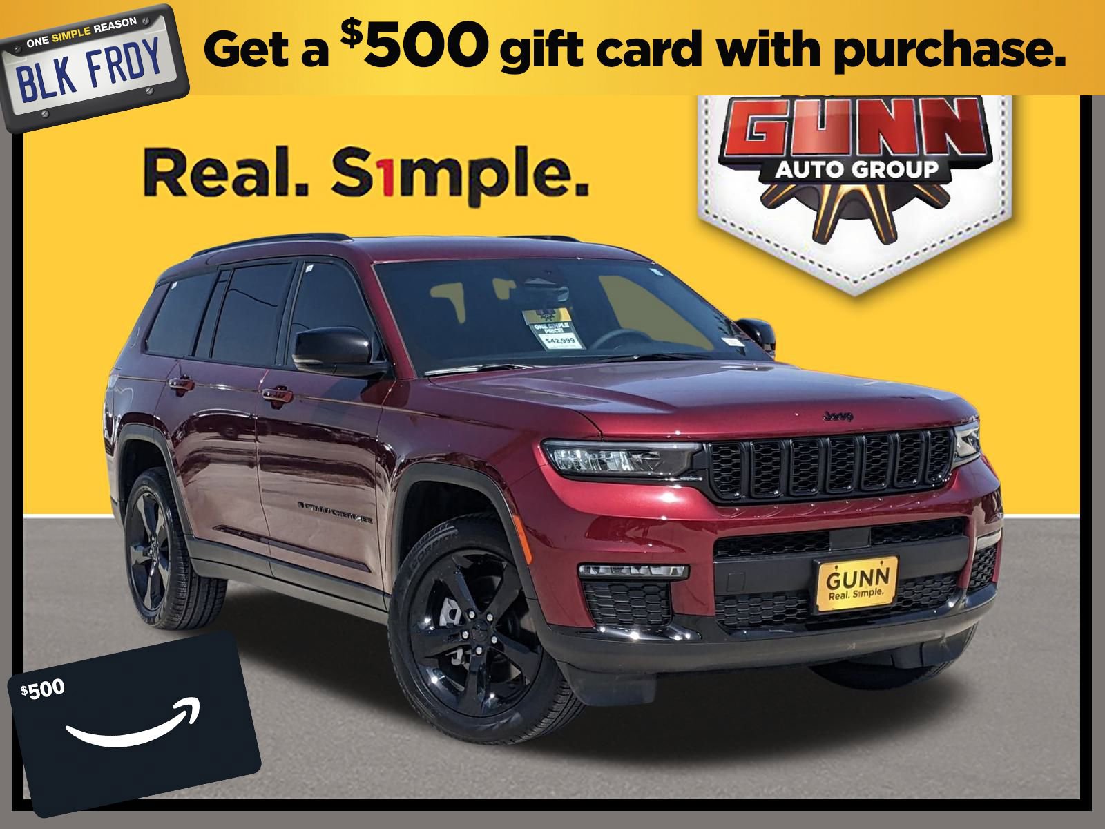 Certified 2025 Jeep Grand Cherokee L Limited w/ Black Appearance Package