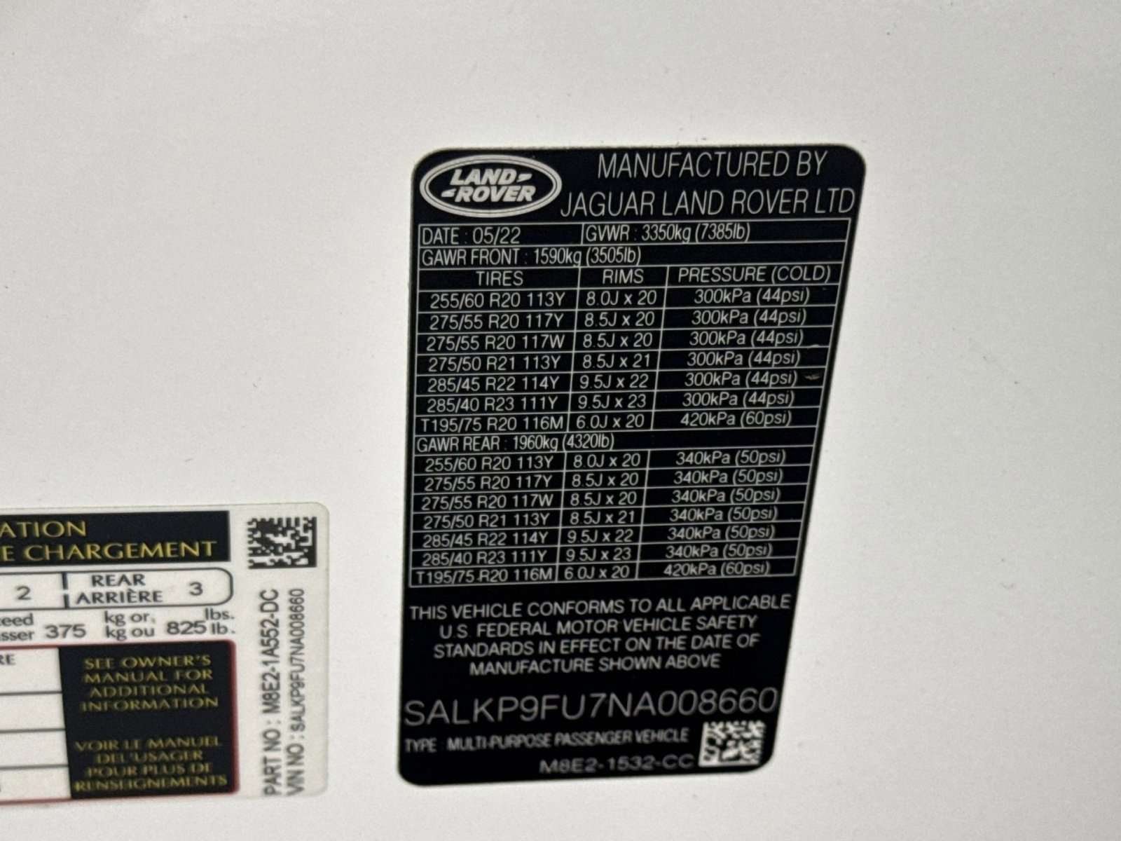 Used 2022 Land Rover Range Rover SE AWD/4WD image 29