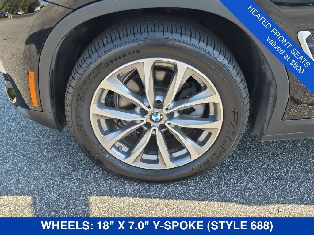 Used 2019 BMW X3 xDrive30i w/ Convenience Package AWD/4WD image 9