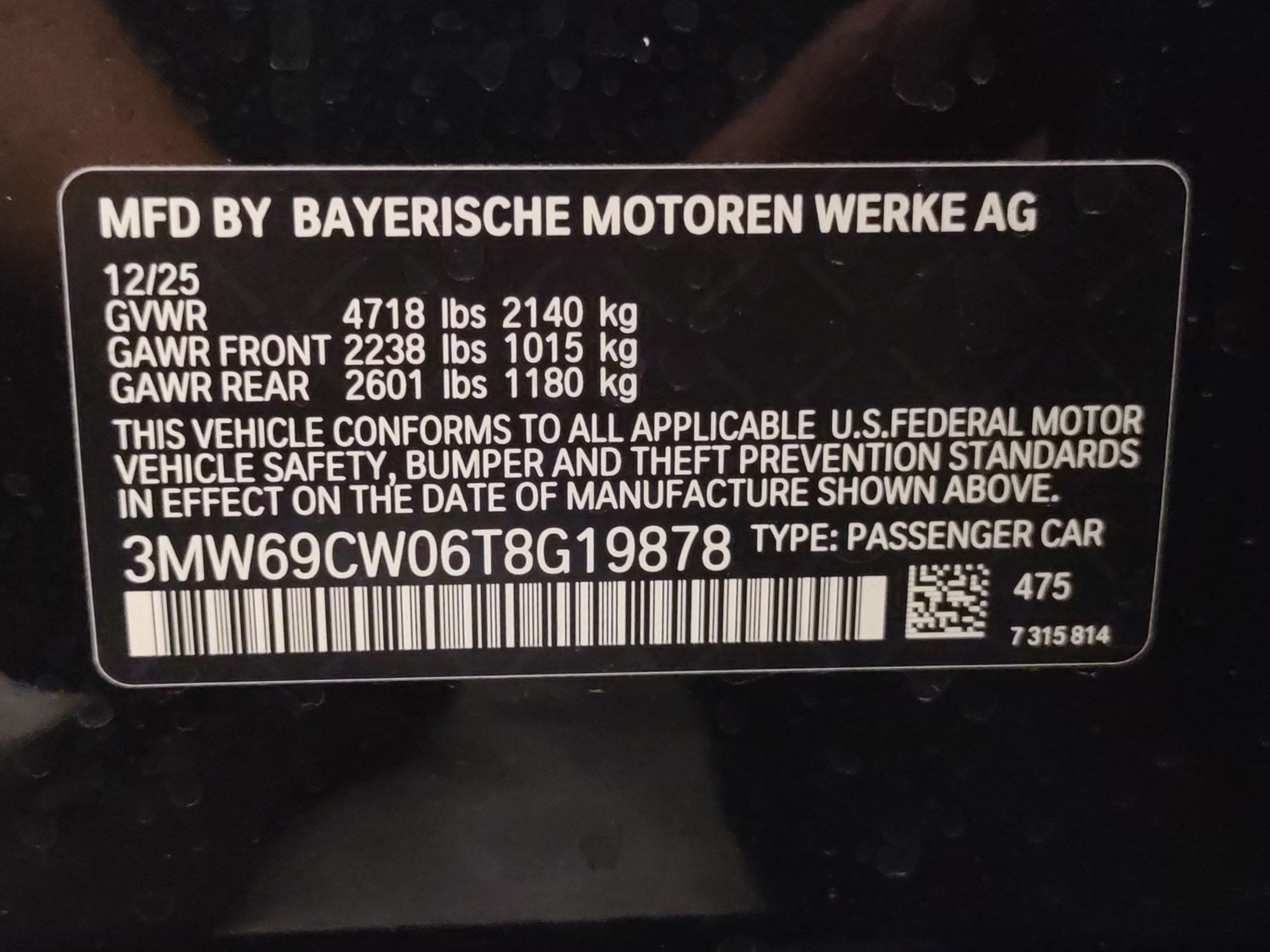 New 2026 BMW 330i Sedan w/ Convenience Package image 18