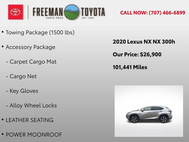 Used 2020 Lexus NX 300h AWD w/ Premium Package image 9