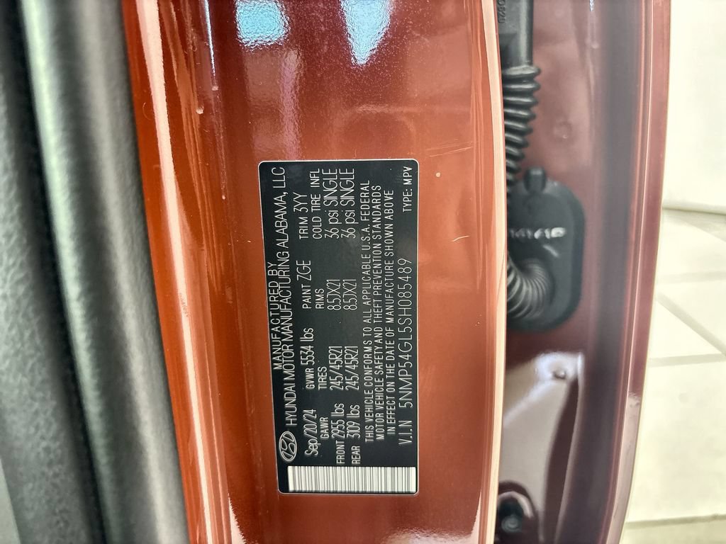 New 2025 Hyundai Santa Fe Calligraphy FWD image 29
