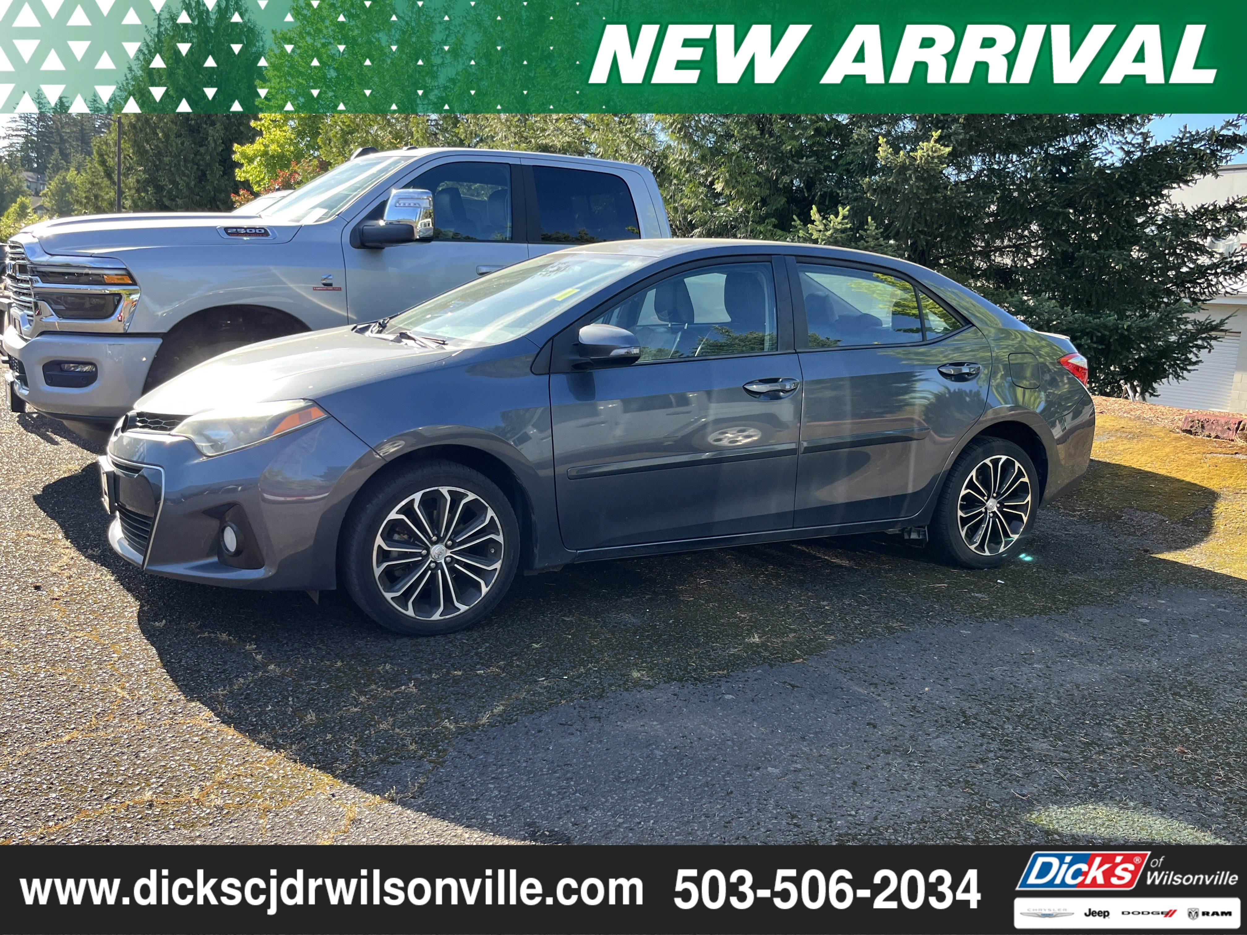 Used 2016 Toyota Corolla S w/ Body Protection Package #1 FWD image 2