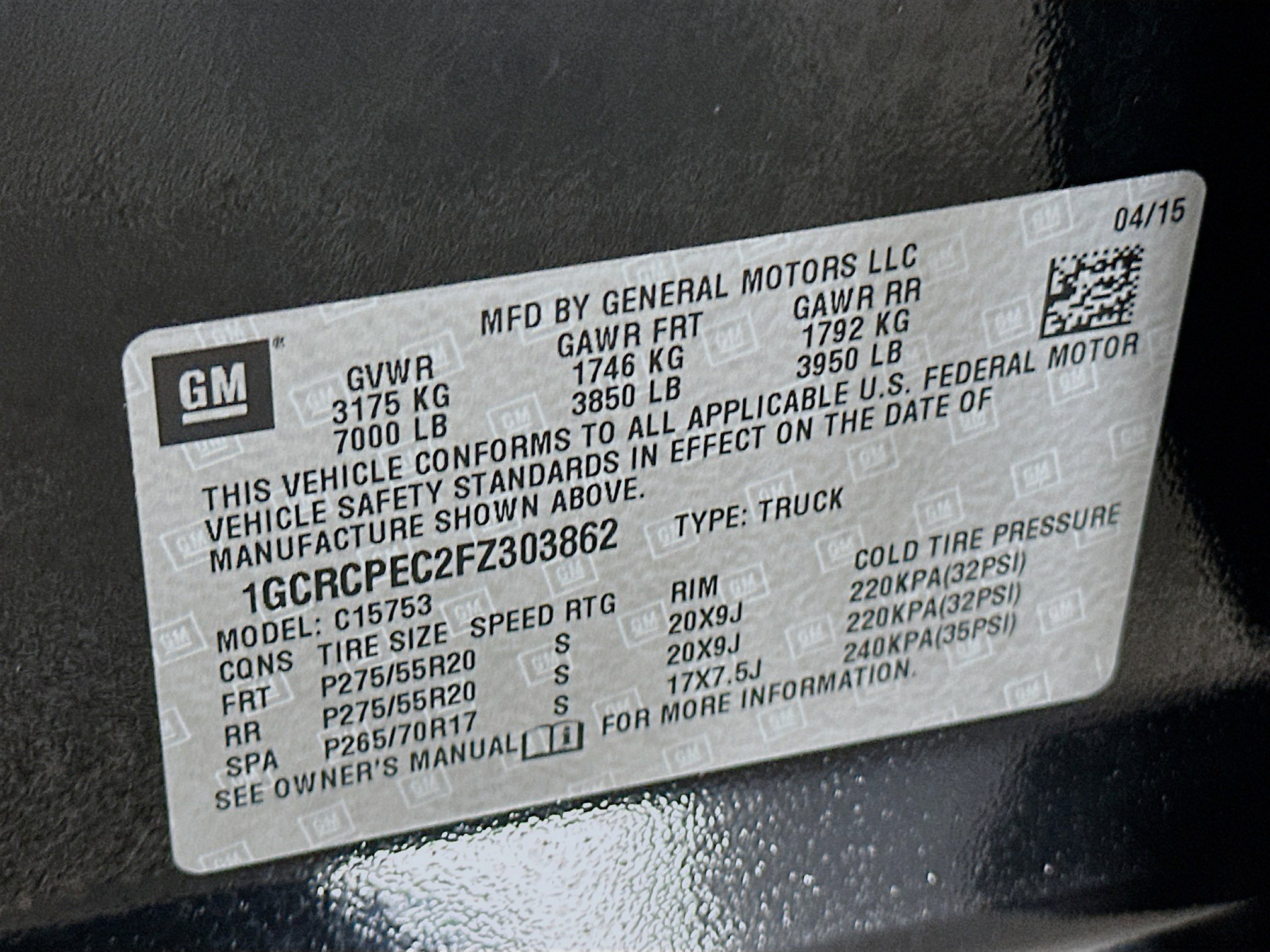 Used 2015 Chevrolet Silverado 1500 W/T w/ Black Out Edition image 12