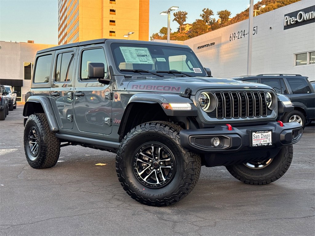 New 2025 Jeep Wrangler Unlimited Rubicon w/ XTREMEE 35" Tire Package image 2