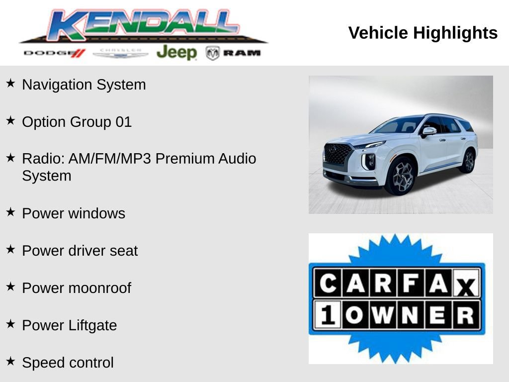 Used 2022 Hyundai Palisade Calligraphy FWD image 3