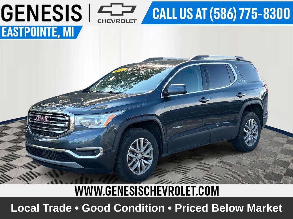Used 2019 GMC Acadia SLE w/ Driver Alert Package I FWD image 1