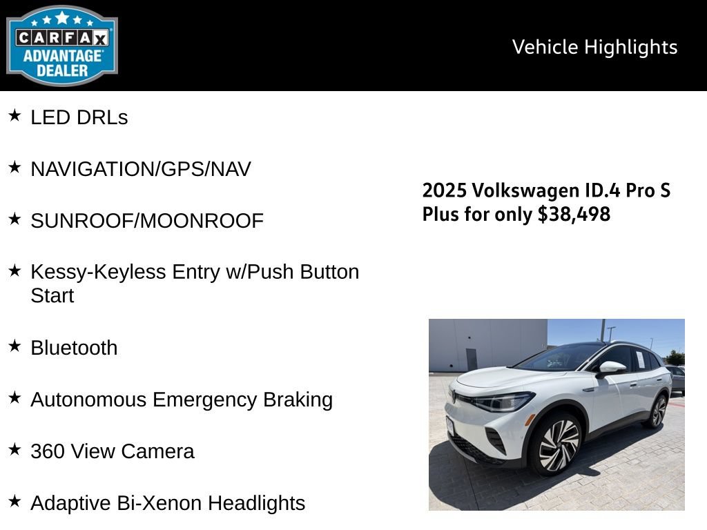 Certified 2025 Volkswagen ID.4 Pro S Plus AWD/4WD image 5