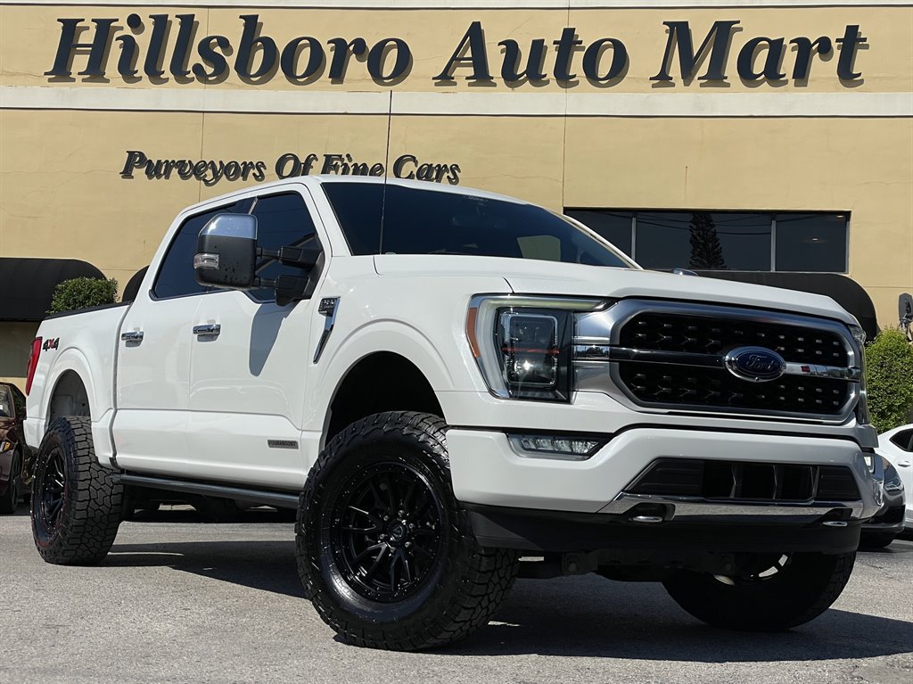 Used 2021 Ford F150 Platinum w/ Trailer Tow Package AWD/4WD image 2