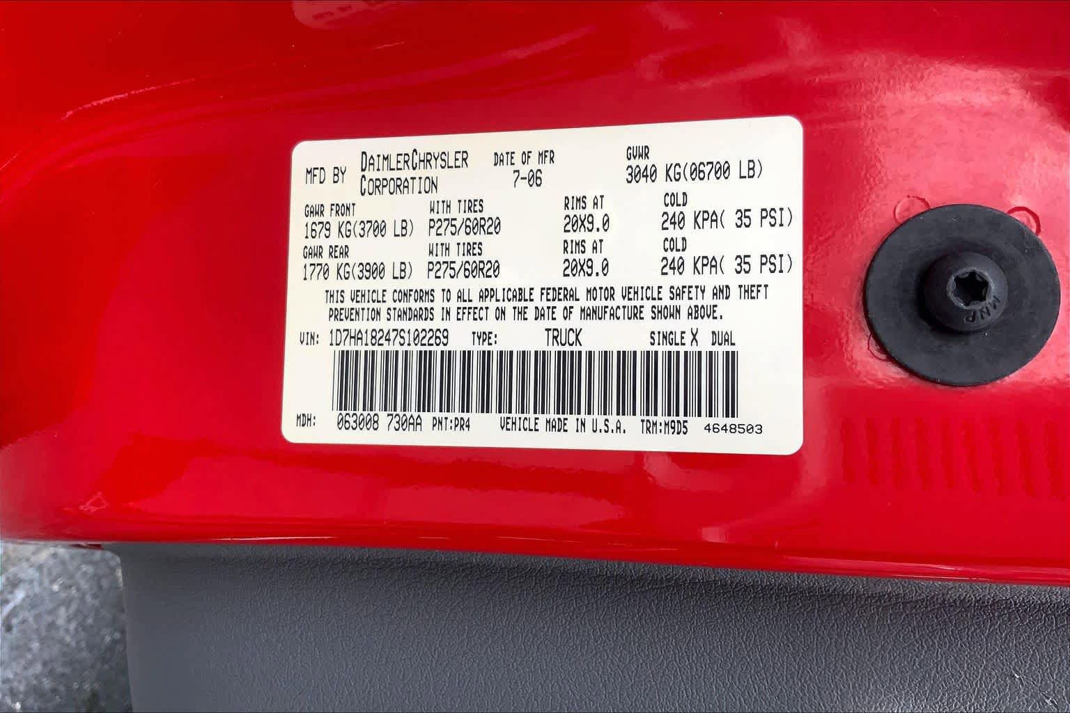 Used 2007 Dodge Ram 1500 Truck SLT image 34