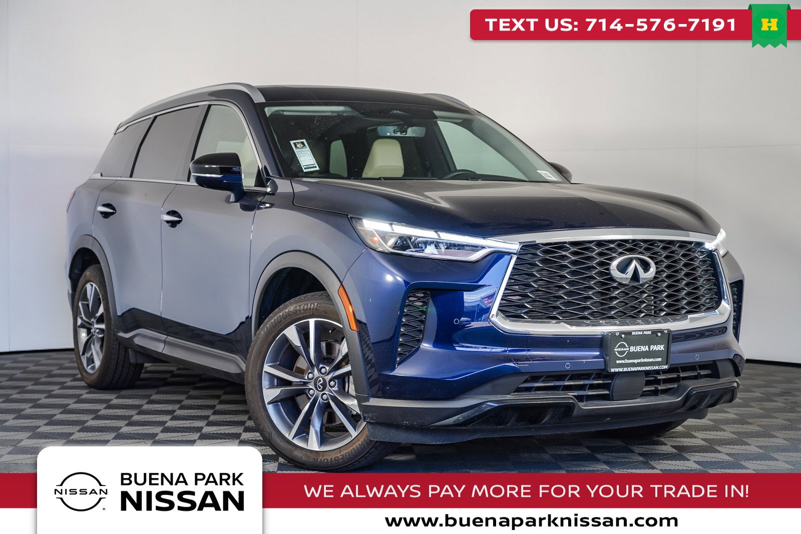 Used 2024 INFINITI QX60 Luxe w/ Cargo Package