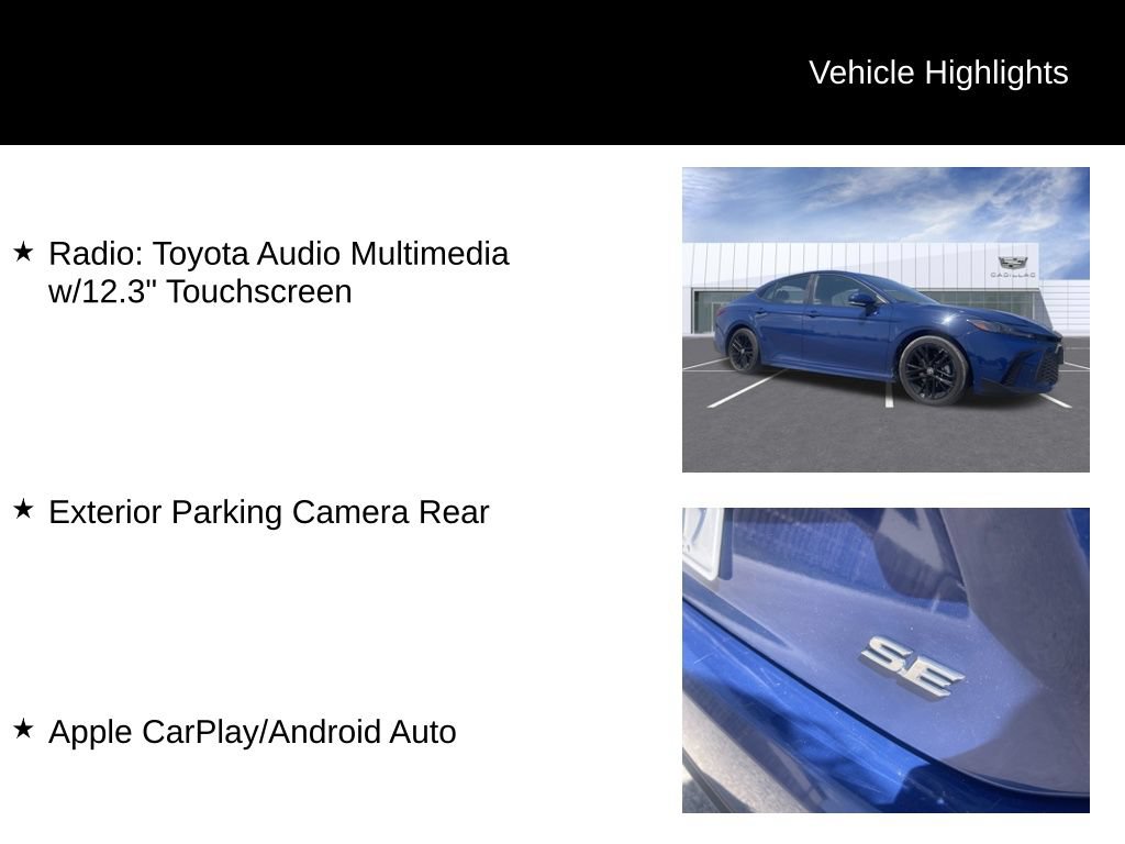 Used 2025 Toyota Camry SE FWD image 10