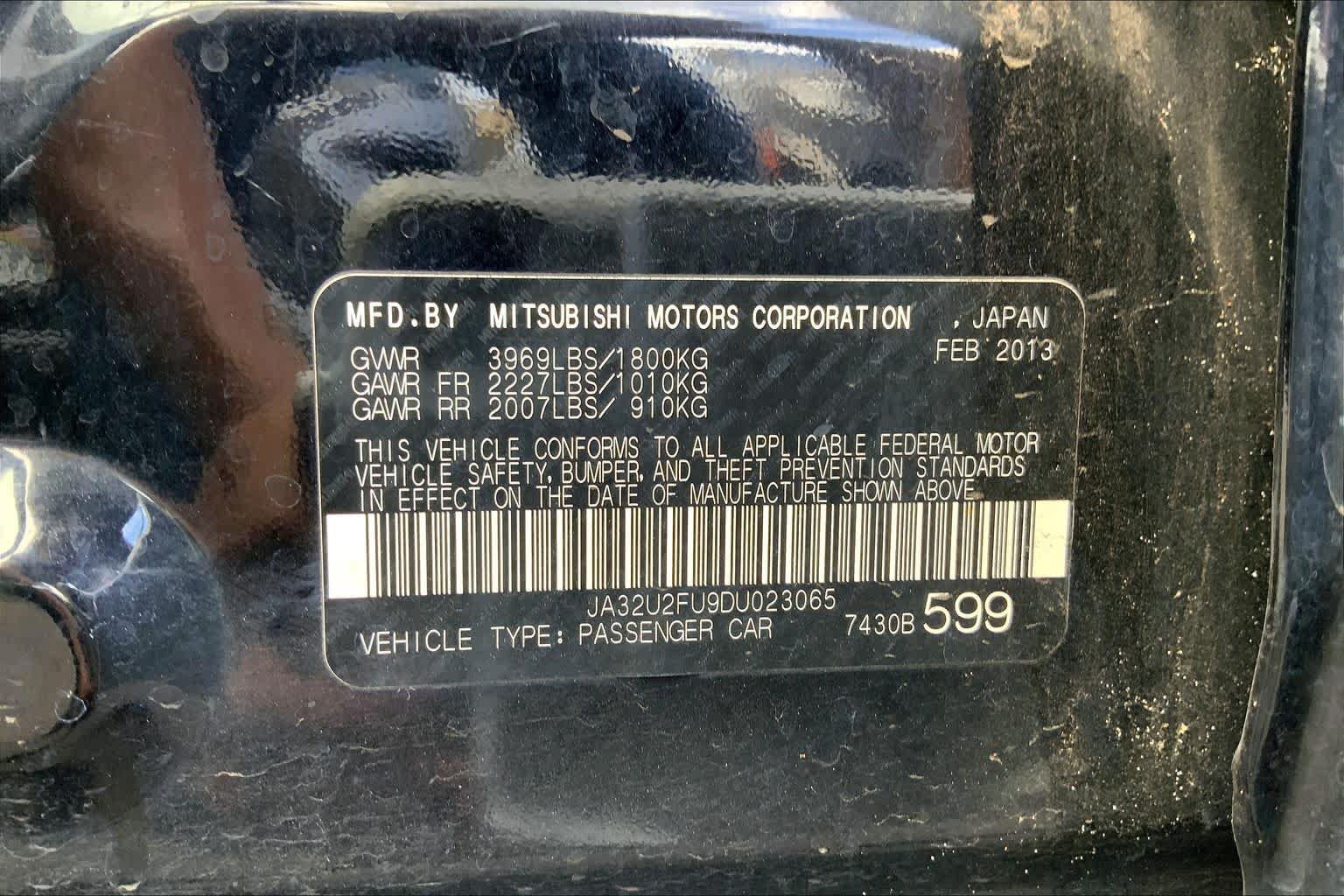 Used 2013 Mitsubishi Lancer ES FWD image 20