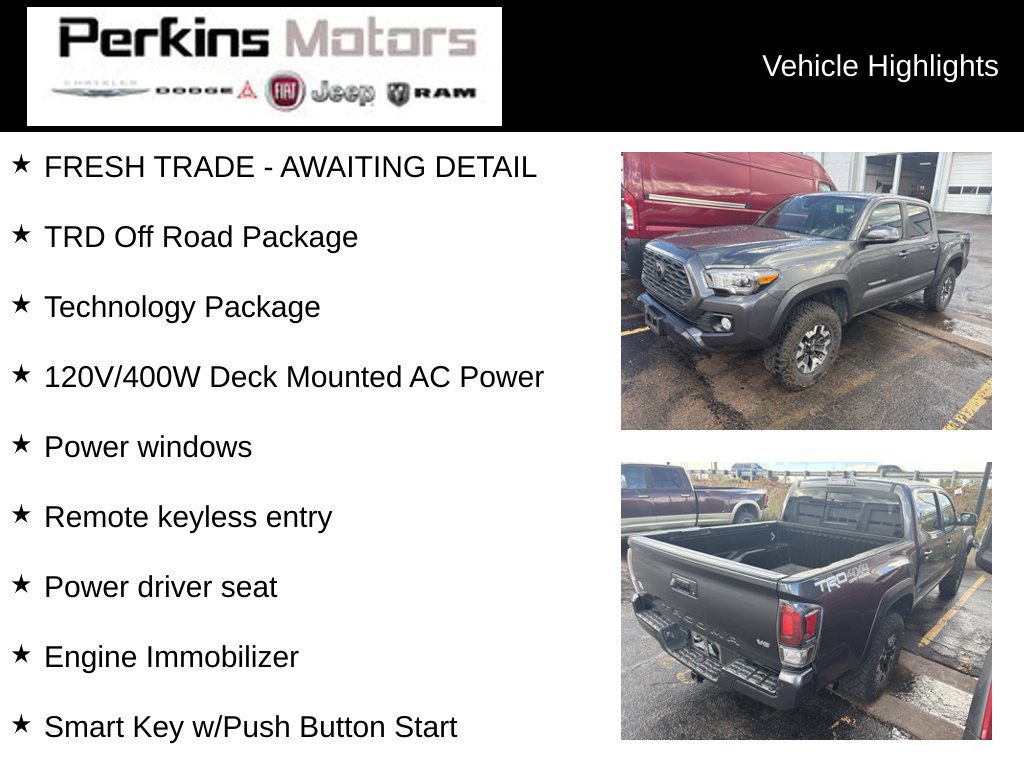 Used 2020 Toyota Tacoma TRD Off-Road w/ Technology Package AWD/4WD image 5