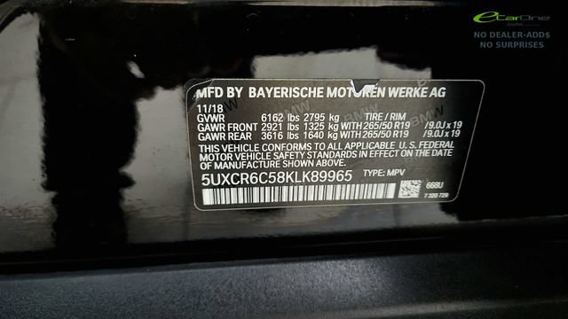 Used 2019 BMW X5 xDrive40i w/ Convenience Package AWD/4WD image 73