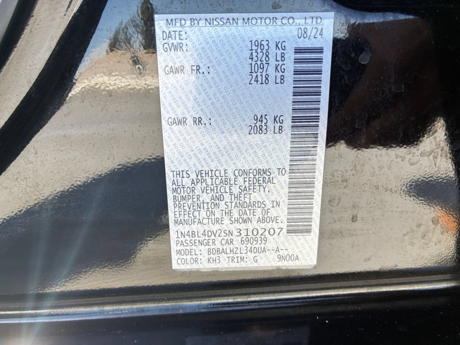 Used 2025 Nissan Altima 2.5 SV FWD image 28