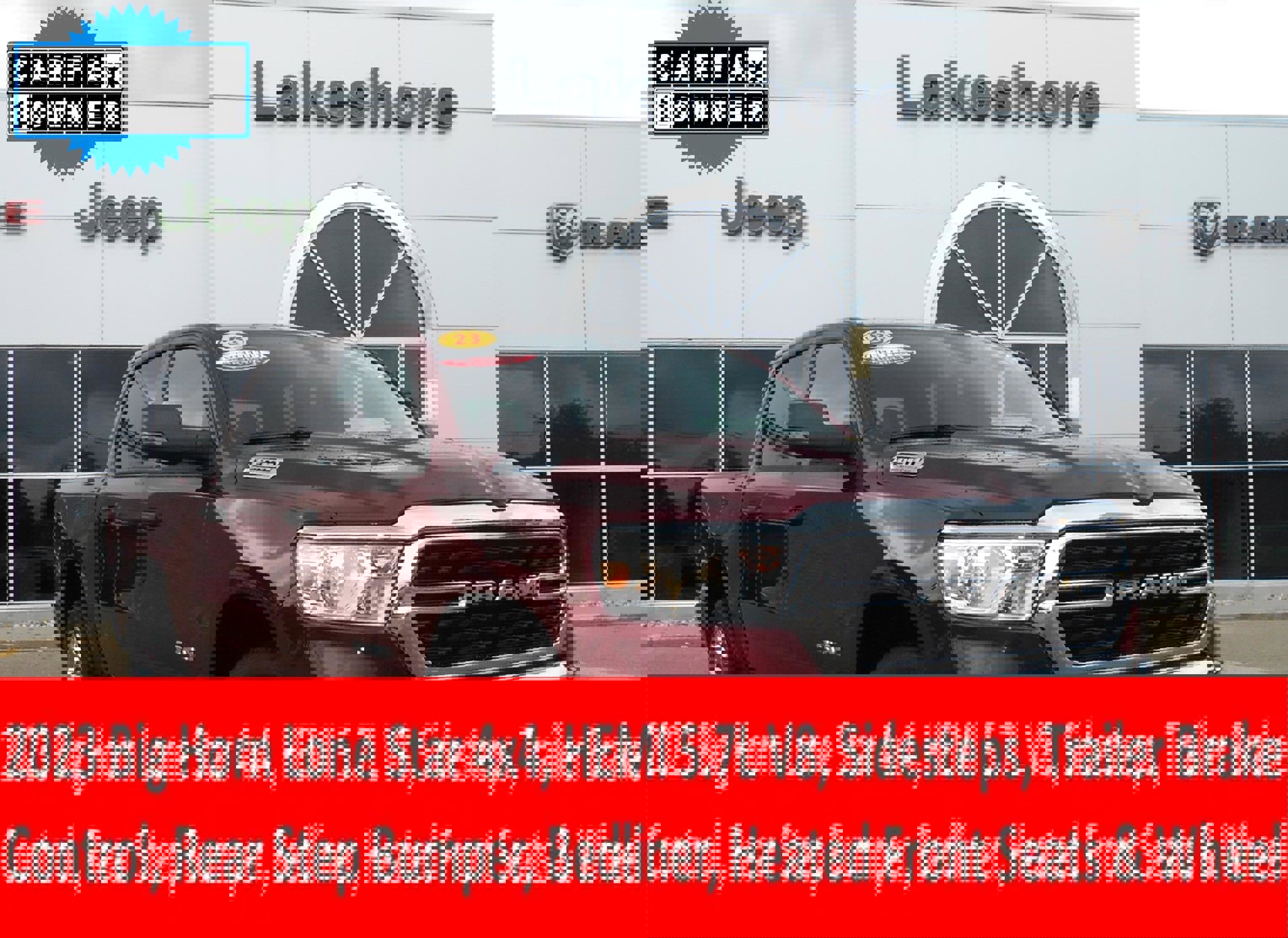 Certified 2023 RAM 1500 Big Horn