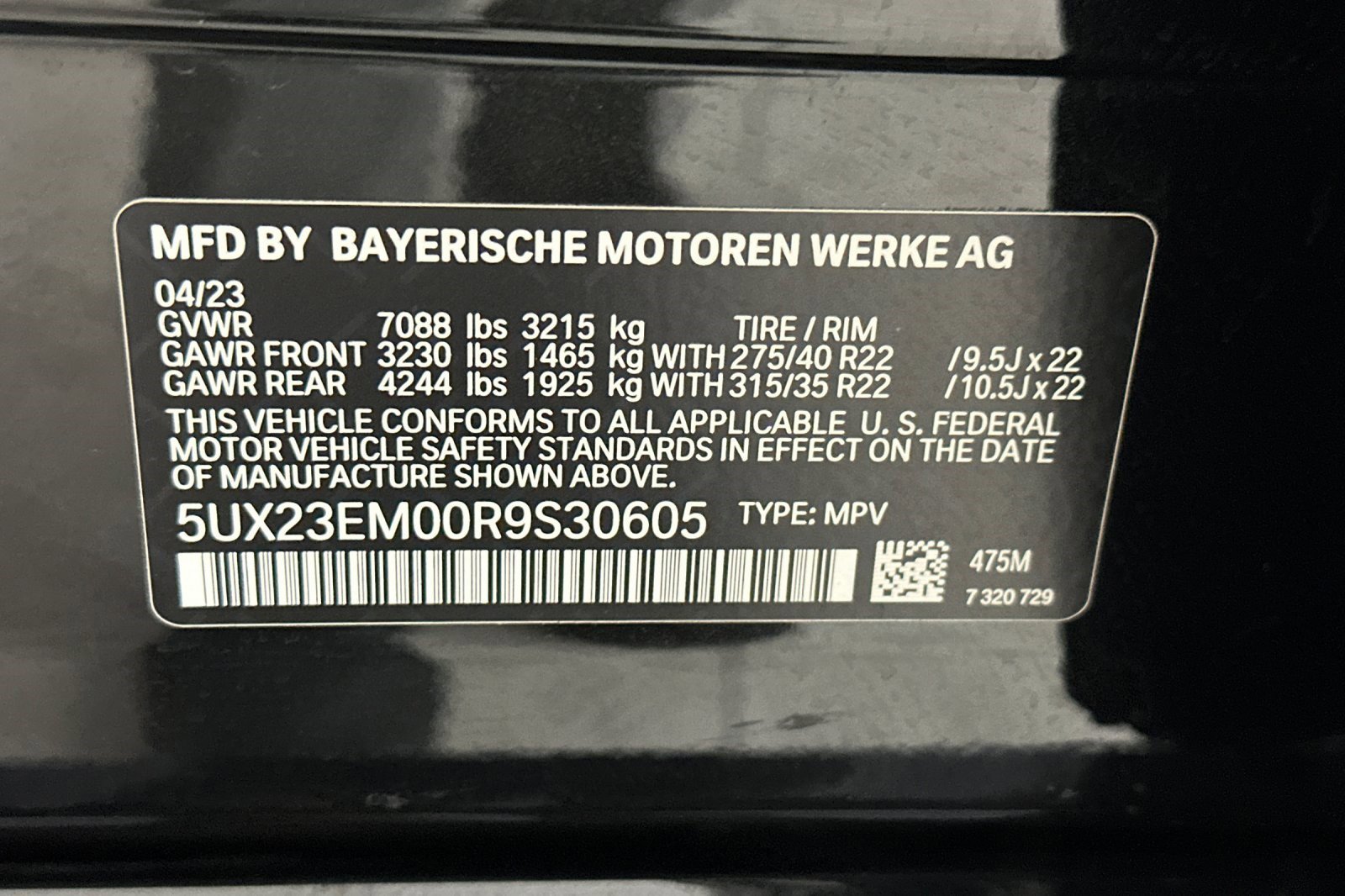 Used 2024 BMW X7 xDrive40i w/ M Sport Package image 21