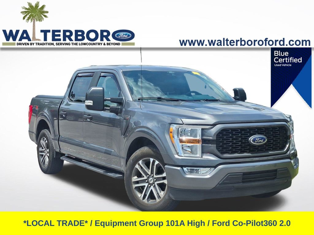 Used 2021 Ford F150 XL w/ STX Appearance Package RWD image 1