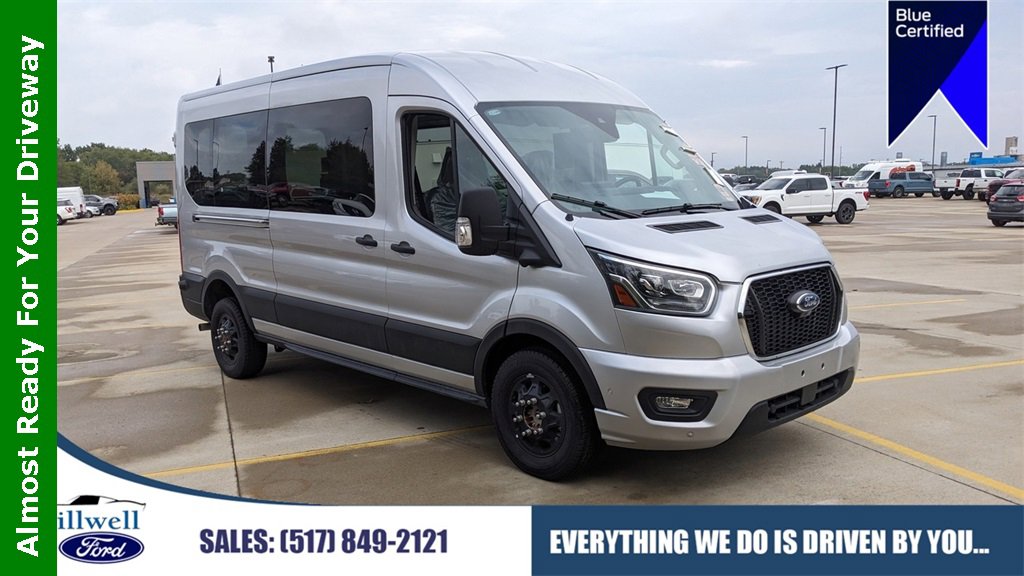 Certified 2023 Ford Transit 350 Medium Roof AWD w/ Upfitter Package