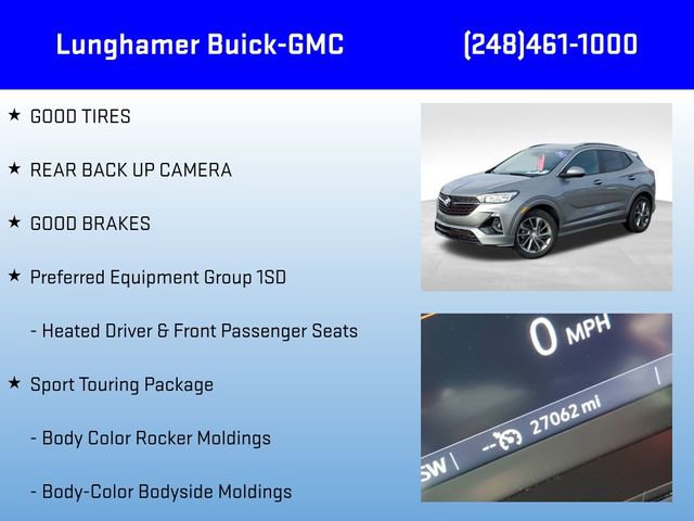 Used 2023 Buick Encore GX Select w/ Sport Touring Package image 6