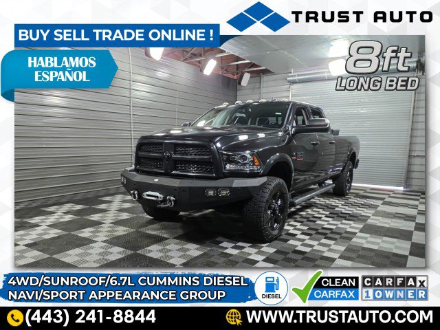 Used 2017 RAM 3500 Laramie w/ Sport Appearance Group image 1